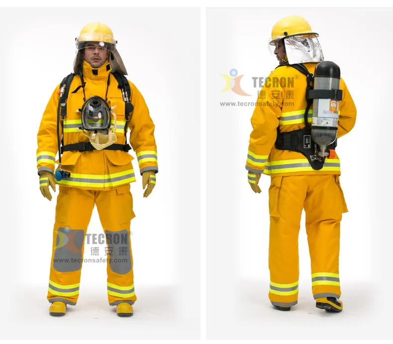 Tecron Fire Fighting Suit Safety Nfpa 1971 Fire Suit Nomex Fire Suit ...