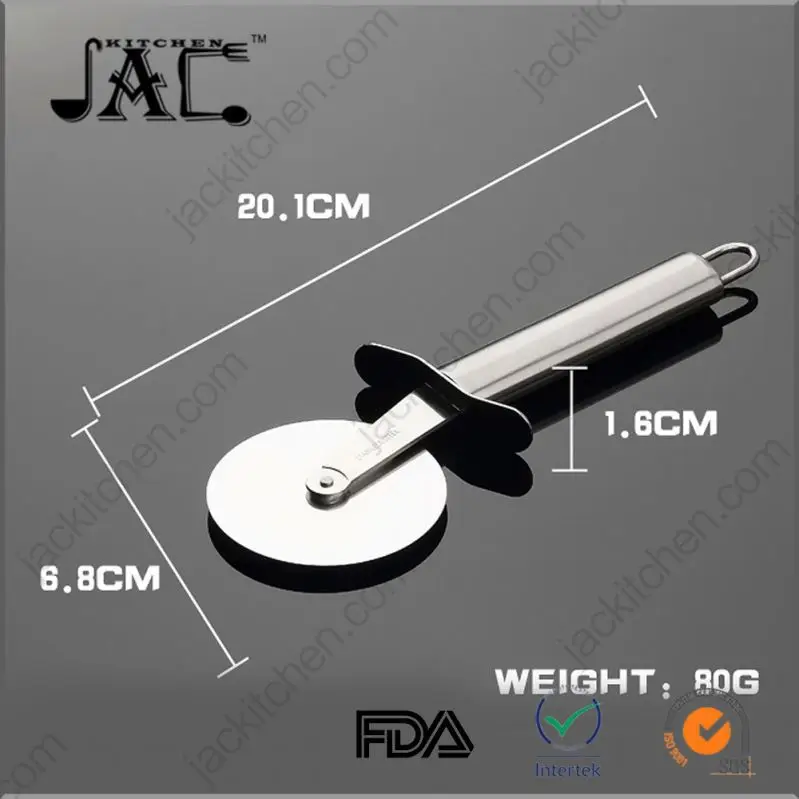 Multifunctional Stainless Steel Pizza Wheel Cutter