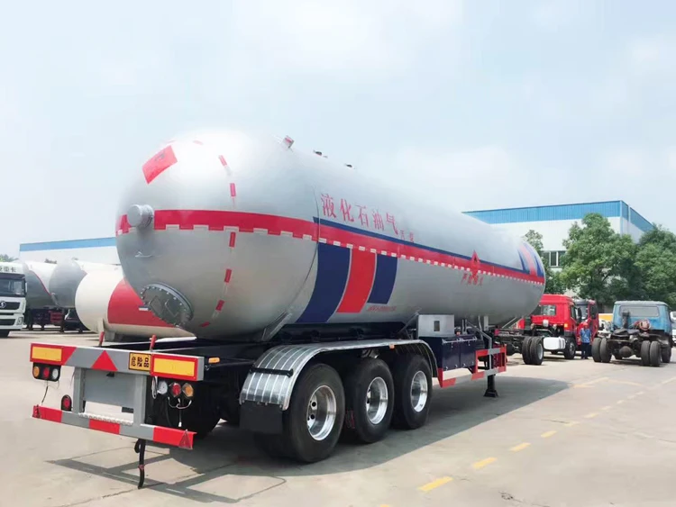 56000 升 54m3 液化石油气储罐半挂车,储气罐,油箱