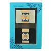 skin care set with towel and soap