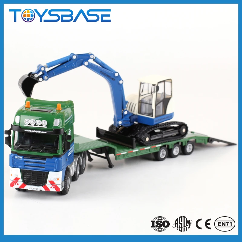 Hot Sale 150 Metal Toy Truck And Trailer With En71,Trailer Truck From
