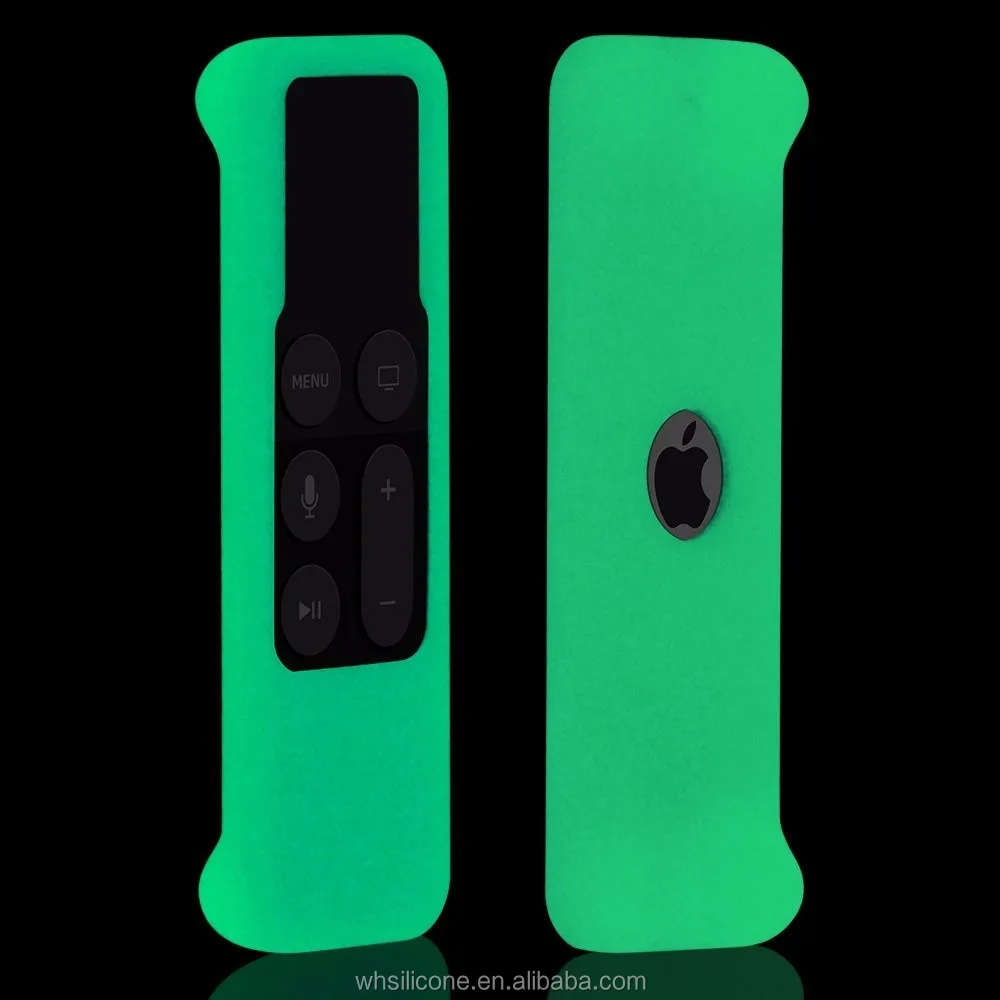 Custom Glow In Dark Silicone Protector For Apple Tv 4k Remote Case Shockproof Skin For Apple Tv