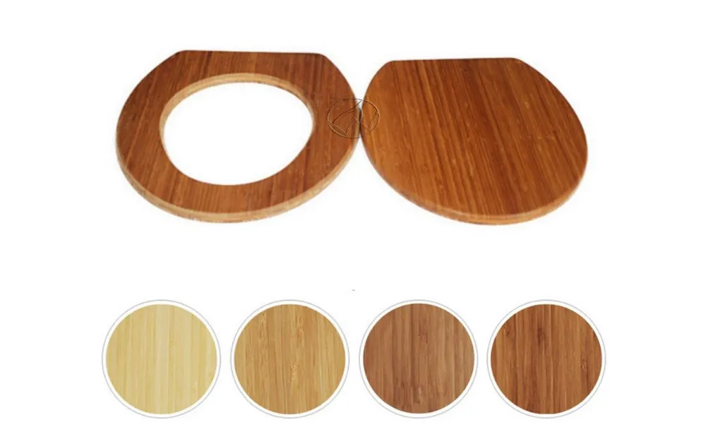 Tengwu Comfort Seat Wood Round Bamboo Toilet Seat Size Customized Buy