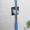 Mini Cleaning Item Strong Magic Sticky Wall Mounted Plastic Mop And Brooms Holder