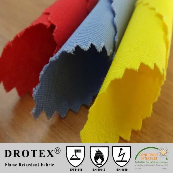 300gsm Drill Cotton Fire Proof Cloth For Workwear - Buy Fire Proof ...