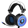 Original SADES A9 Stereo Surround Gaming Headset Headband Headphones with Super Mic with Glowing LED light