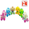 eco-friendly material ABS plastic lively wind up dog with EN71and ASTM