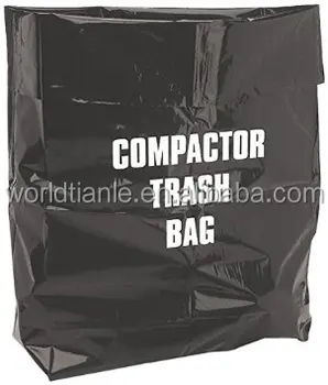 large industrial trash bags