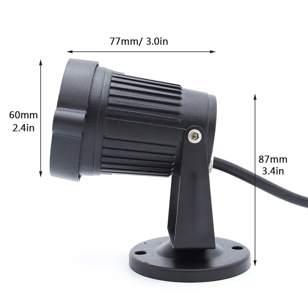 IP65 Waterproof Garden Lawn LED 15W COB DC 12V Christmas Street AC 85-265V