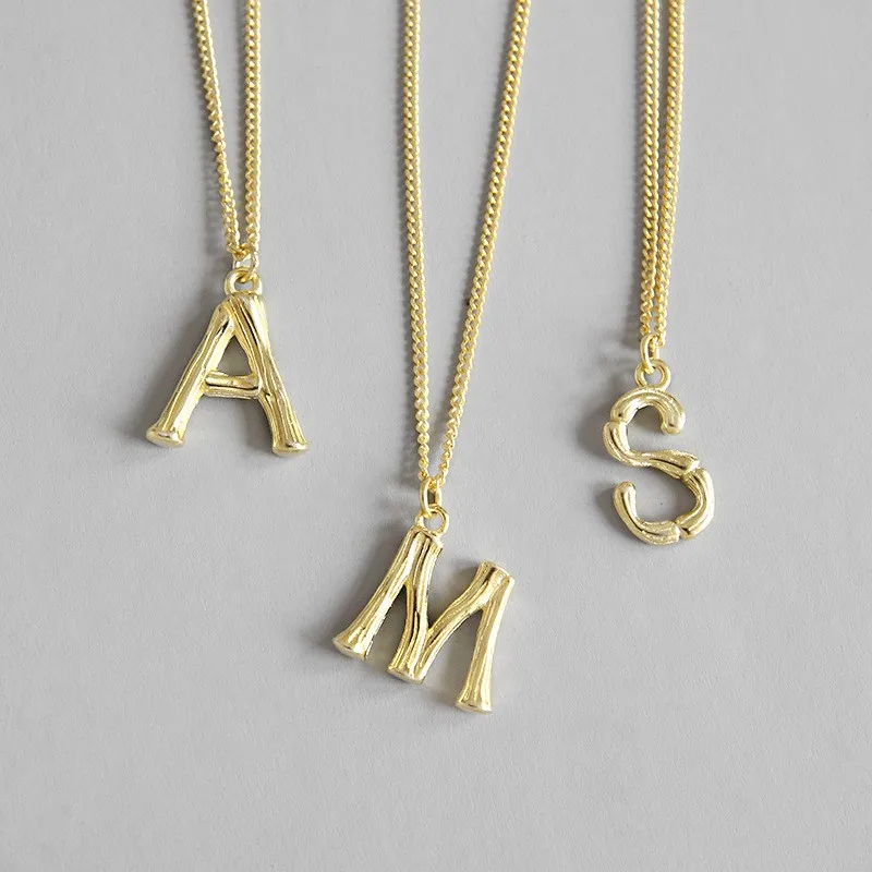 Large Small D/C Medium Details about   925 Sterling Silver Initial Letter S Pendant Necklace 