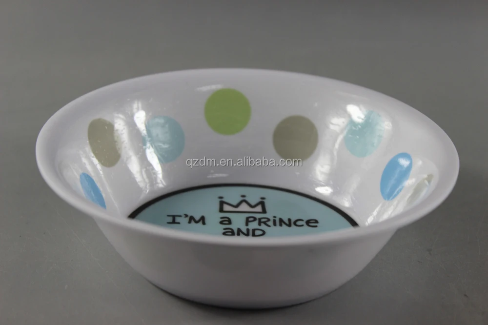 Round Melamine Dinner Bowl For Child