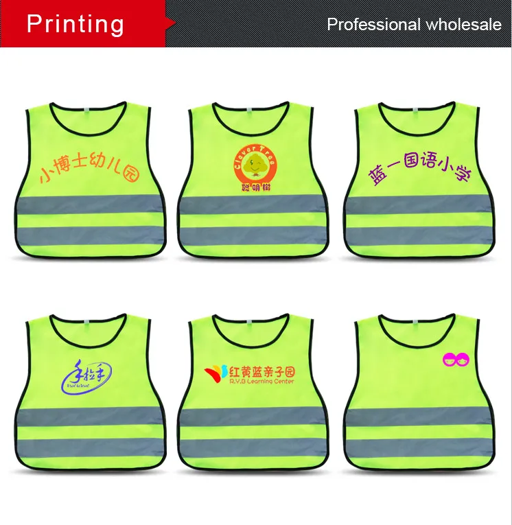 Hotsell children reflective safety vest for protection and safety