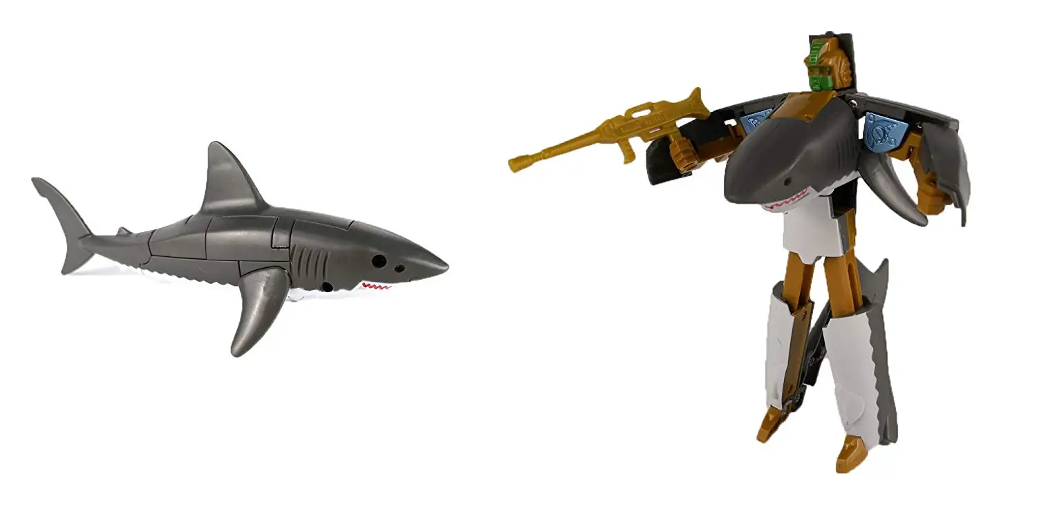 robot shark toy