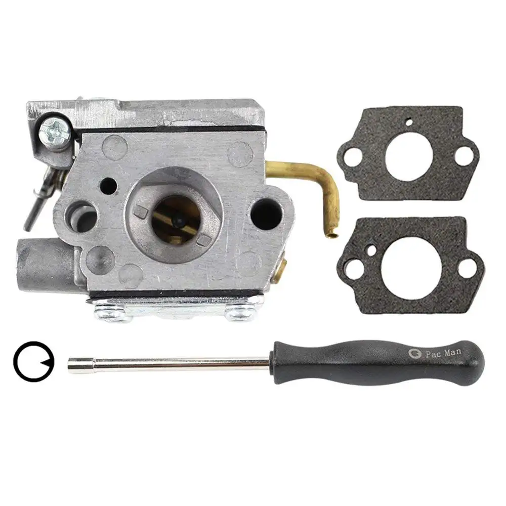 Get Quotations · Harbot WT-827 Carburetor with Adjustment Tool Gasket for  Bolens BL100 BL150 BL250 BL410 MTD