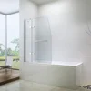 Handle hinge bathtub shower screen/door EX-205