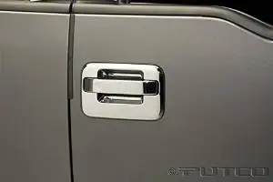2004-14 05 06 07 08 09 10 11 12 13 FORD F150 F-150 CHROME 2 DOOR HANDLE COVERS