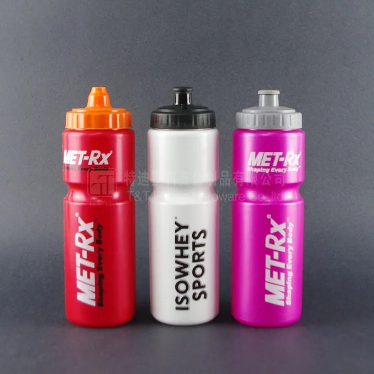 China supplier Squeeze sports bottle/750ml plastic colorful sport water bottle