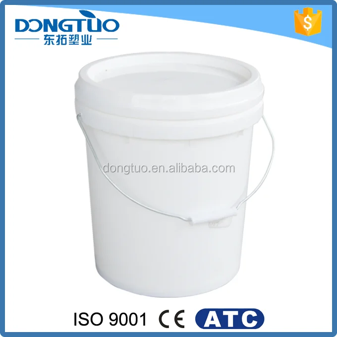 Wholesale 5 Gallon White Plastic Buckets With Lid And Handle,Small