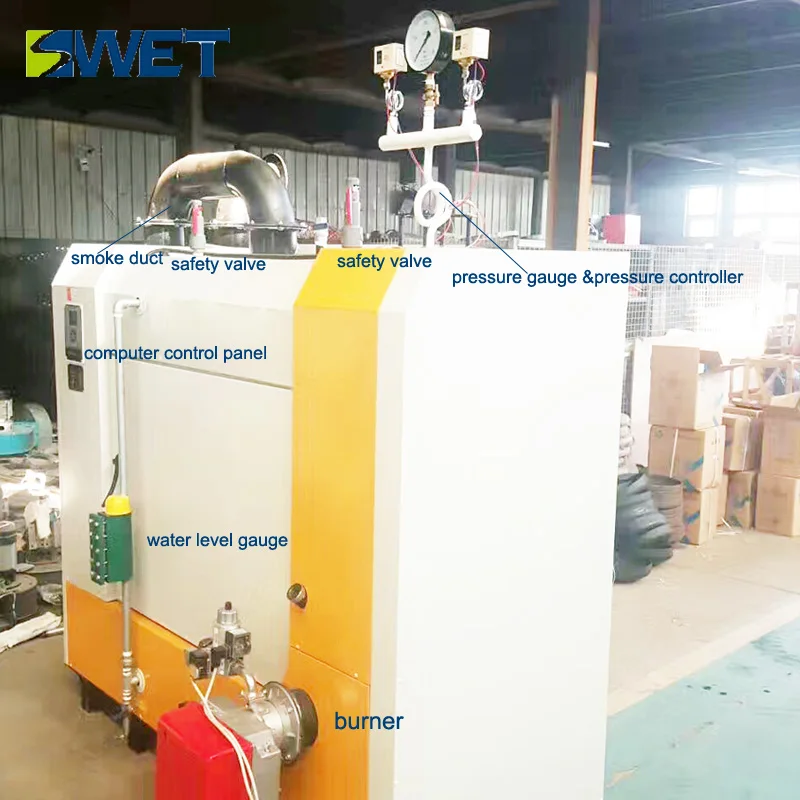 High quality energy saving industrial natural gas steam boiler for factory