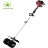 Power brush for artificial grass turf install machine