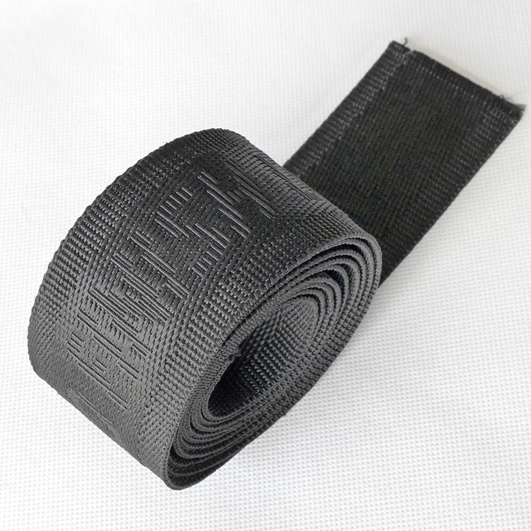
Polypropylene printed logo nylon webbing for seat strap 