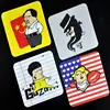 China Guangzhou manufacturer promotional blank wood cheap cardboard drink coasters