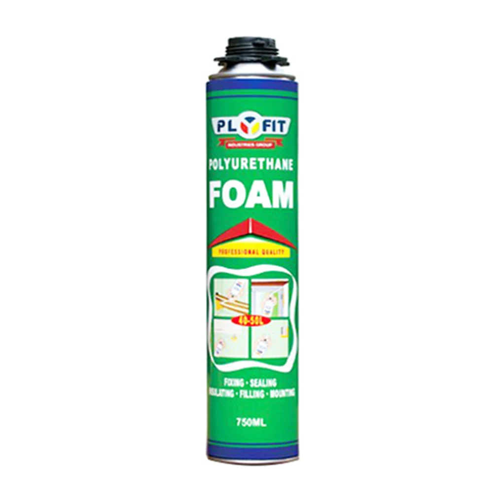 Brandvertragende B2 Grade PU Schuim Spray 750 ml voor Building Isolatie
