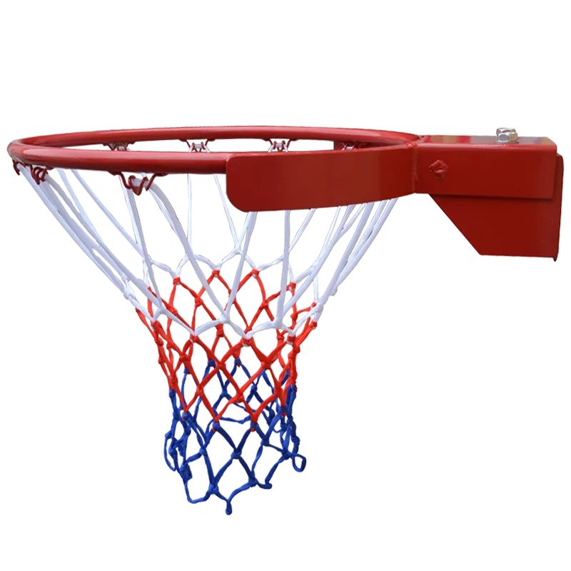 Crystals 45cm Standard Wall Mounted Basketball Goal Hoop Rim Cylinder Net Outdoor Sports Fun Play