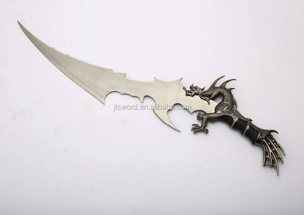 High Quality Fantasy Dragon Short Sword With Display - Buy Dragon Sword ...