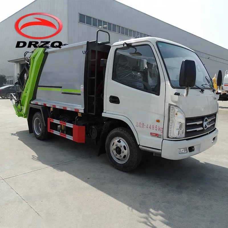 Mini 3 Ton Compactor Small Garbage Truck For Sale Buy Rear Loader