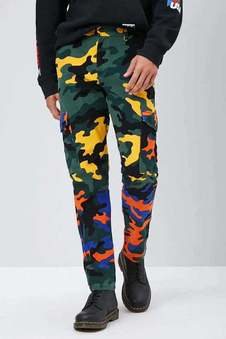 men's camouflage joggers