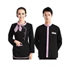 2019 wholesale long sleeves modern restaurant & bar hotel reception waiter uniform for design