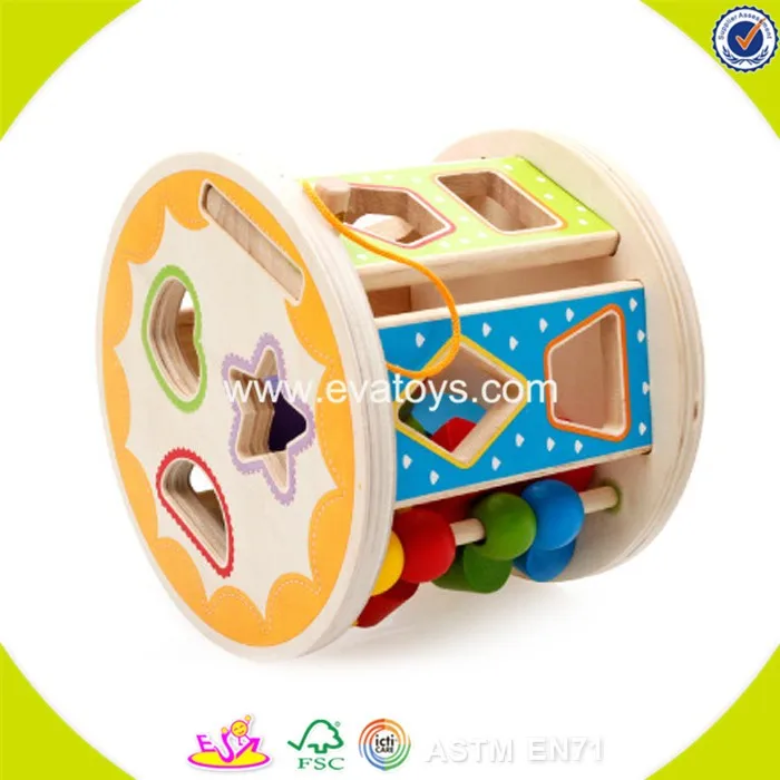 Wholesale Baby Wooden Shape Sorter Toys Multifunctional Kids Wooden