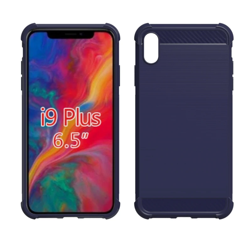 Carbon Fiber Soft Tpu case for iphone XS XS Max