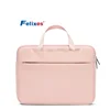 High Quality Waterproof PU Leather Thicken Lining Velvet Laptop Laptop Sleeve Tote Bag Netbook Tablet
