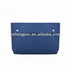 High quality soft blue EVA file/document packaging bag with press button