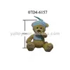 Soft Plush Bear Stuffed Baby Bear Toy with Bin and Hat