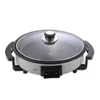 12" electric pizza pan with adjustable temperature controller