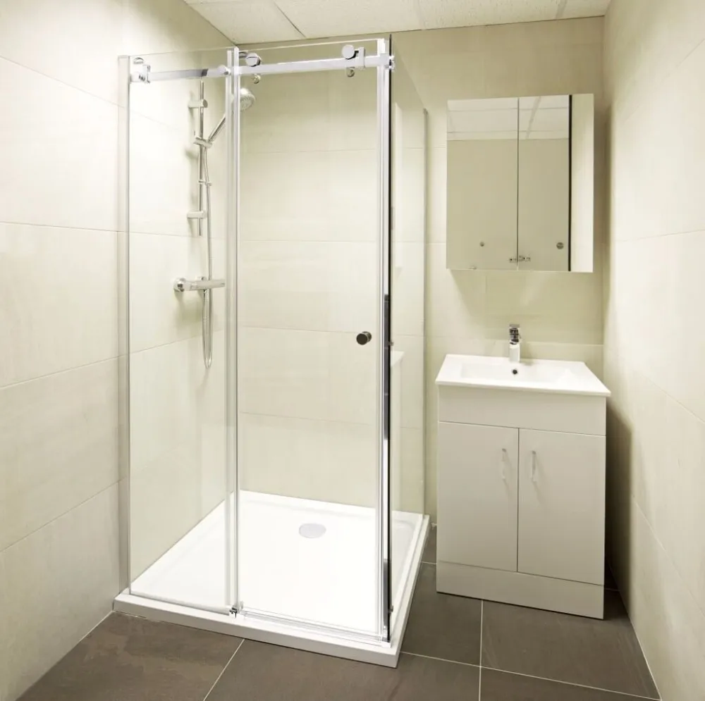 Hot Sell Aluminum Glass Shower Door Knob Bathroom Hardware Buy Glass