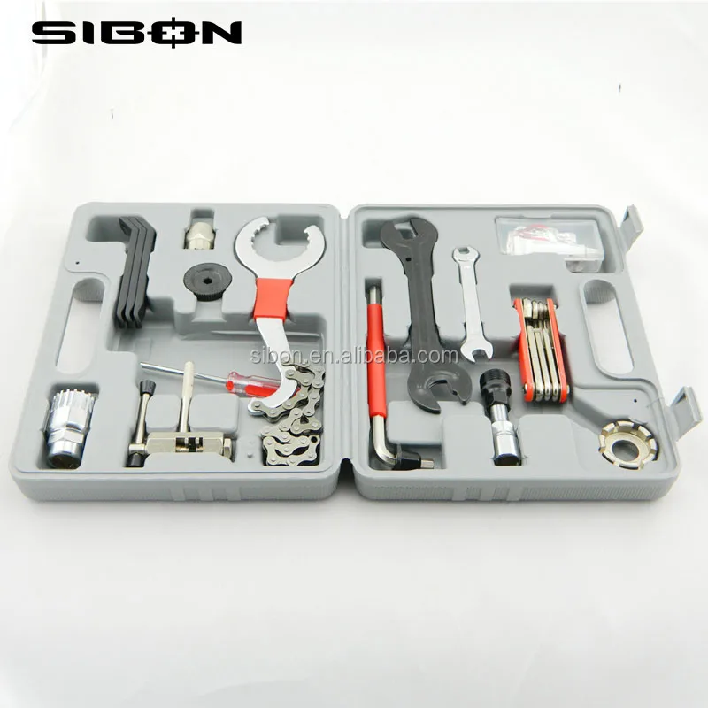 Sibon B0810102 26pcs Made In China Universal Tool Kits For Bike With