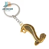 metal fashion cobra keychain making