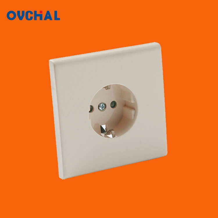 Songrui Sr High Quality 250v 16a Europe Wall Electrical Power Socket