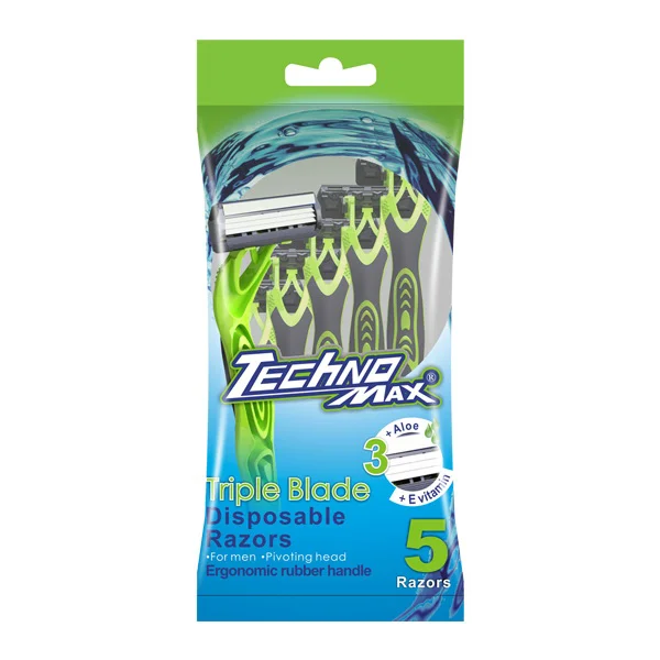 Single Blade Safety Razor With Comb,Plastic Handle And Fixed Head For ...