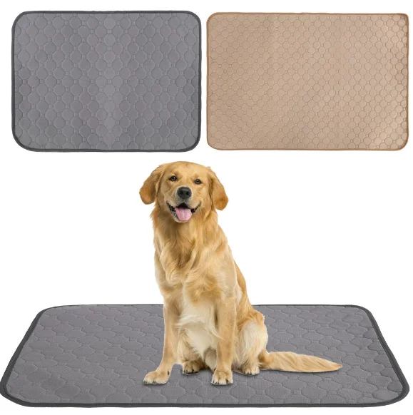 Factory Wholesale Plaid Washable Dog Pee Pads Reusable Sofa Bed Car