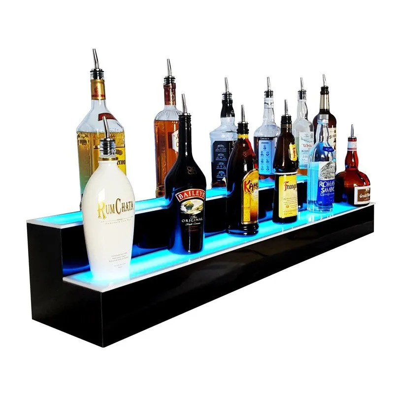 Acrylic Led Lighted Liquor Bottle Display Illuminated Stand Perfume ...