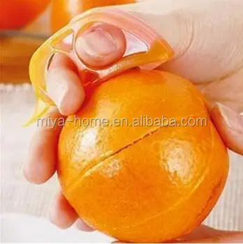 plastic citrus peeler