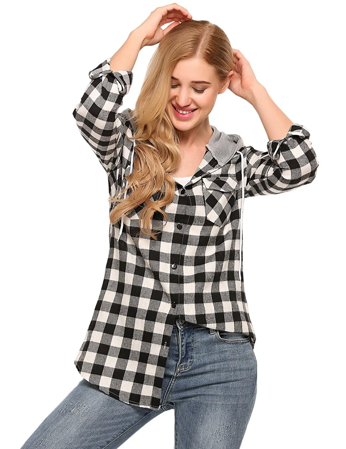 long flannel womens shirts