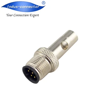 High Quality M12 B Code Male Shielded 5 Pin Molded Connector For Aerial ...