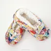 Fashion kids cute cartoon snow white fancy indoor ballerina slippers for girls
