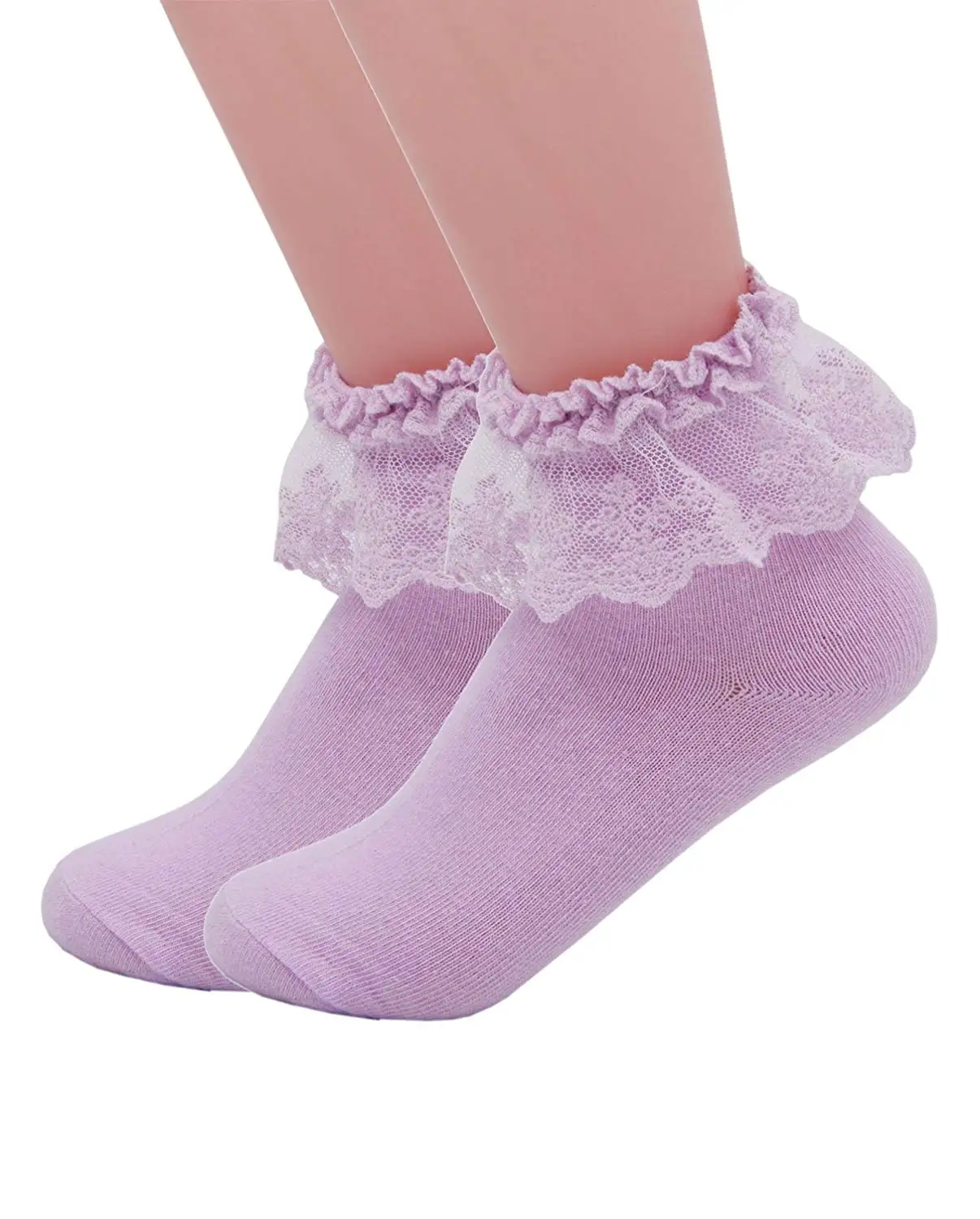 womens frilly socks